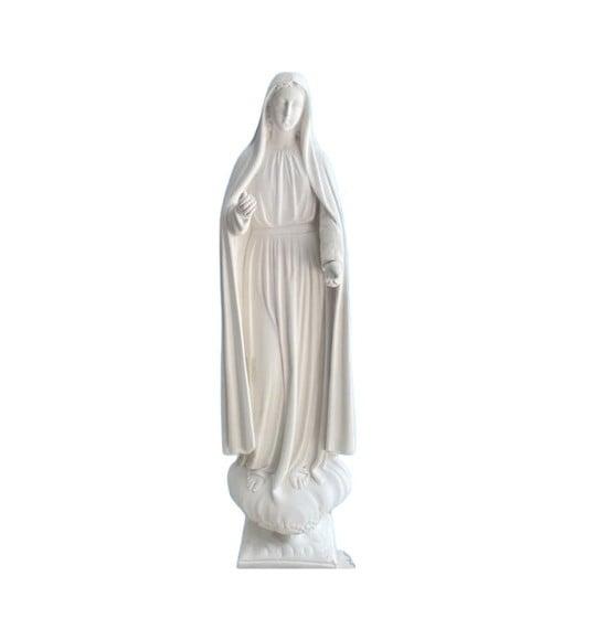 Nossa Senhora de Fátima Imagem N Sra Fatima Gesso