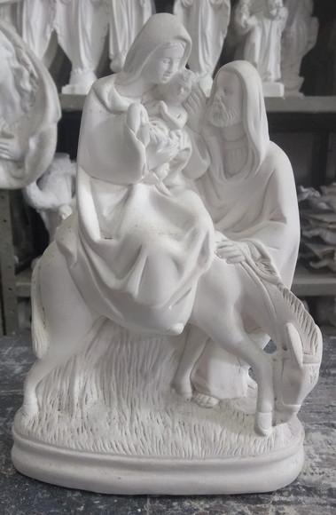 Nossa Senhora Desterro Imagem N Sra Desterro em Gesso Cru