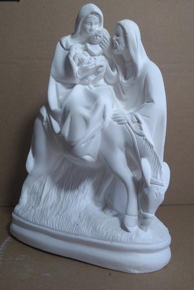 Nossa Senhora Desterro Imagem N Sra Desterro em Gesso Cru
