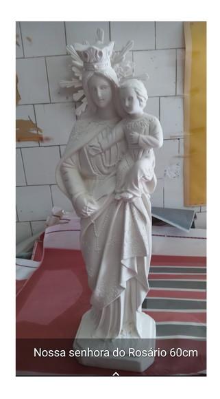 Nossa Senhora do Rosário Imagem N Sra Rosário 60cm
