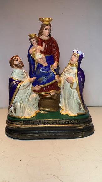 Nossa Senhora do Rosário de Pompéia Imagem Santa Sra Pompéia