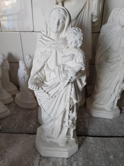 Nossa Senhora do Rosário Imagem N Sra Rosario Barroca 40cm