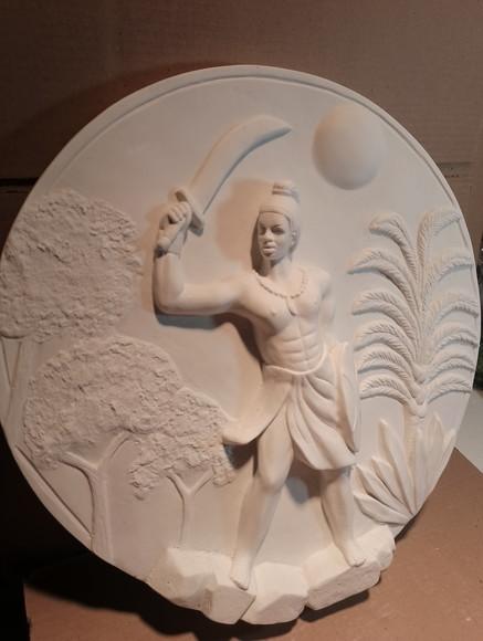Ogum Orixá Imagem Mandala Placa Parede Ogum Orixa Candomblé