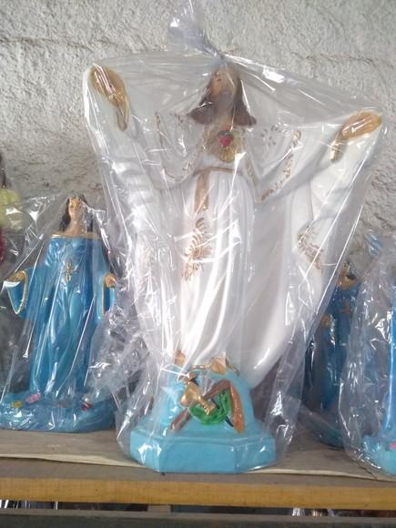 Oxalá Imagem Oxala Cristo de Braços Abertos 60cm