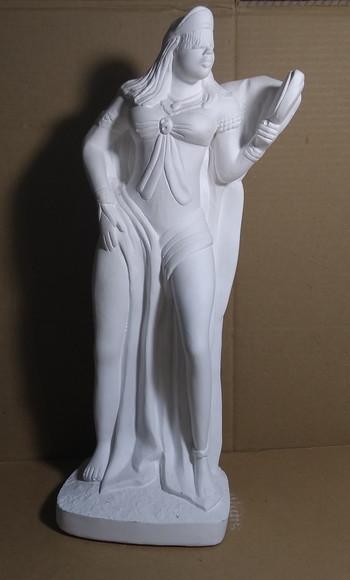 Oxum Orixá do Candomblé Imagem em Gesso Puro