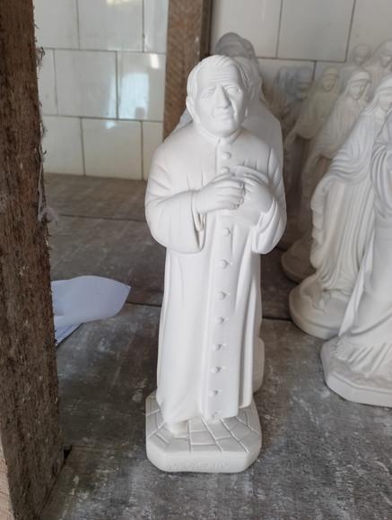 Padre Cicero Imagem do Santo Padre Cicero em Gesso Cru