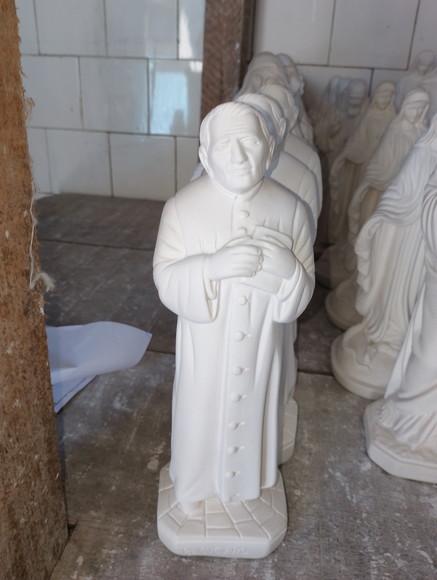 Padre Cicero Imagem do Santo Padre Cicero em Gesso Cru