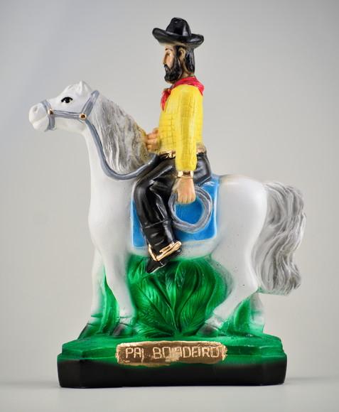 Pai Boiadeiro com Cavalo Imagem Baiano Boiadeiro no Cavalo
