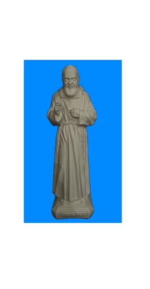 Padre Pio Imagem Santo São Pio Grande 50cm