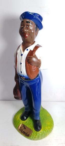 Pai Sibamba Imagem Mestre Si Bamba Escultura Baiano Mestre