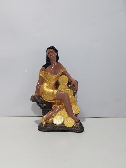 Pomba Gira do Ouro Imagem Pomba Gira Cigana do Ouro Sentada