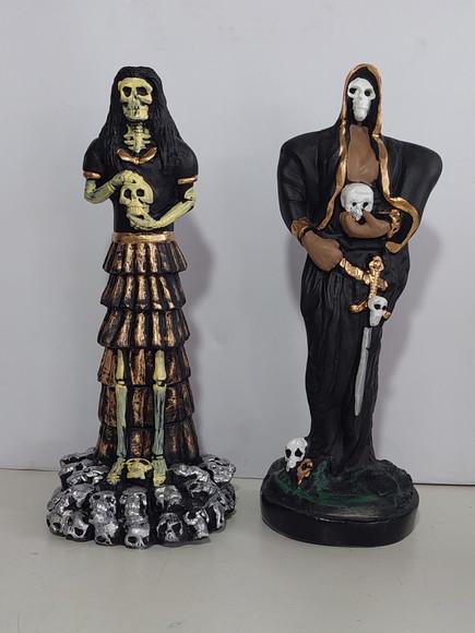 Pomba Gira Dona Tata Caveira + Exu João Caveira Imagem Casal