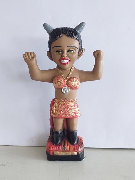 Pomba Gira Mirim Imagem Pomba Gira Mirim c/ Chifres