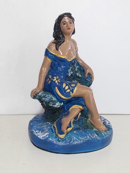 Pomba Gira Rainha da Praia Imagem Maria do Cais nas Pedras