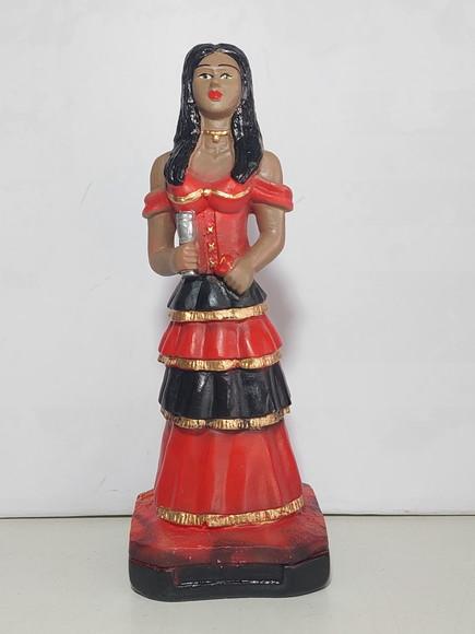 Pomba Gira sem Nome Imagem Menina com Saia Rodada p/ Batismo