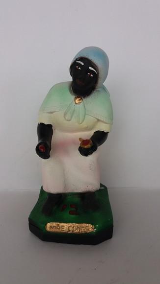 Preta Velha Mãe Conga Imagem Mãe Conga Sentada
