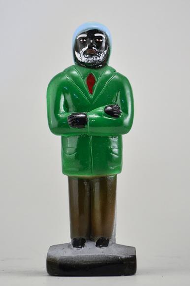 Preto Velho Pai Jacob Imagem Pai Jacob em Pé Escultura