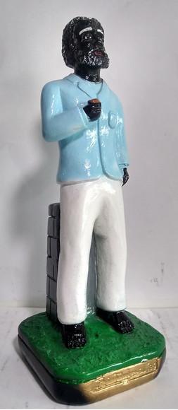Preto Velho Pai Malaquias Escultura Pai Malaquias 22c