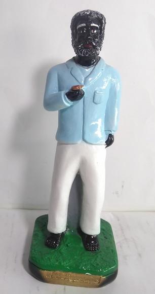 Preto Velho Pai Malaquias Escultura Pai Malaquias 22c
