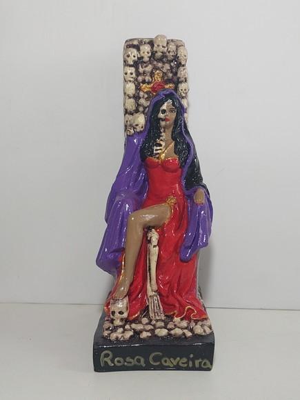 Rosa Caveira Imagem Pomba Gira Rosa Caveira no Trono