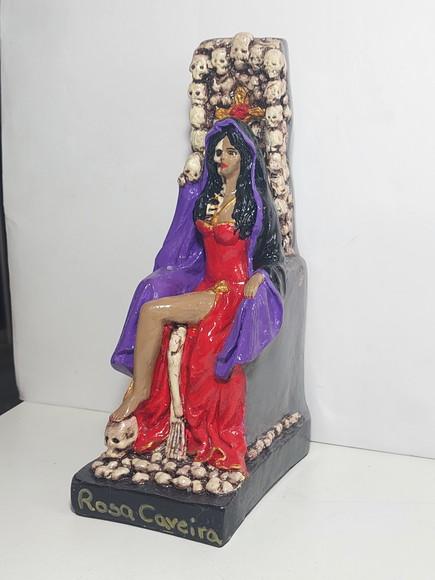 Rosa Caveira Imagem Pomba Gira Rosa Caveira no Trono