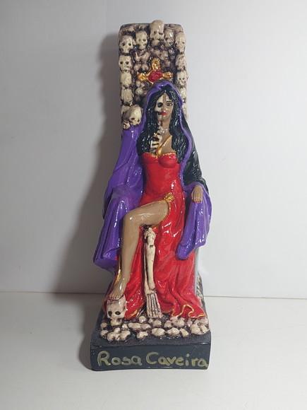 Rosa Caveira Imagem Pomba Gira Rosa Caveira no Trono