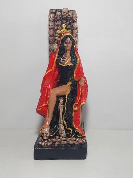 Rosa Caveira no Trono Imagem Pomba Gira Rosa Caveira Sentada
