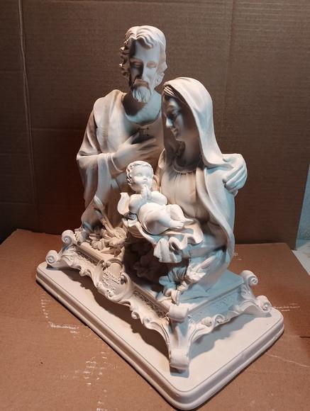 Sagrada Família Imagem Sagrada Família Modelo Novo Gesso
