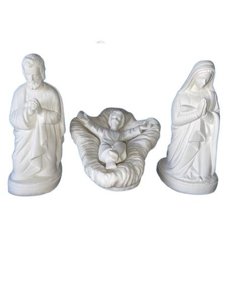 Sagrada Família Presépio José Maria e Menino Jesus
