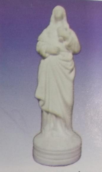 Santa Luzia em Gesso Cru para Pintar