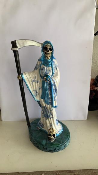 Santa Muerte Imagem Morte Mexicana La Santa