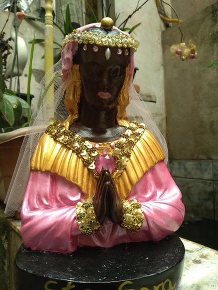 Santa Sara de Kali Imagem Busto Santa Sara de Cali