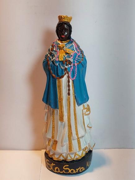 Santa Sara Imagem Santa Sara de Kali Escultura Pintura Linda