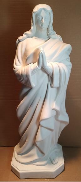 Santa Sara Imagem Santa Sara de Kali s/ Coroa Gesso Cru 60cm