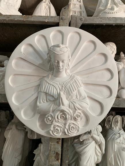 Santa Sara Kali Imagem Mandala de Parede Busto Santa Sara