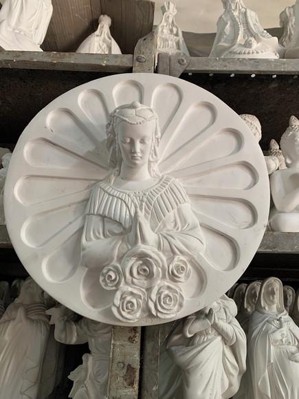 Santa Sara Kali Imagem Mandala de Parede Busto Santa Sara