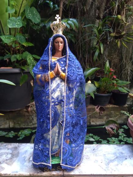 Santa Sara Kali Imagem Santa Sara Especial Rendas e Pedraria