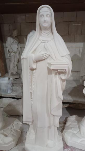 Santa Tereza D'avilla Imagem Santa Teresa Davila 80cm
