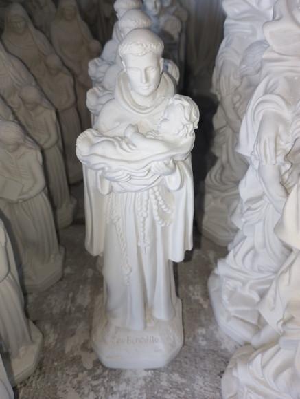 São Benedito Imagem Santo São Benedito 20cm