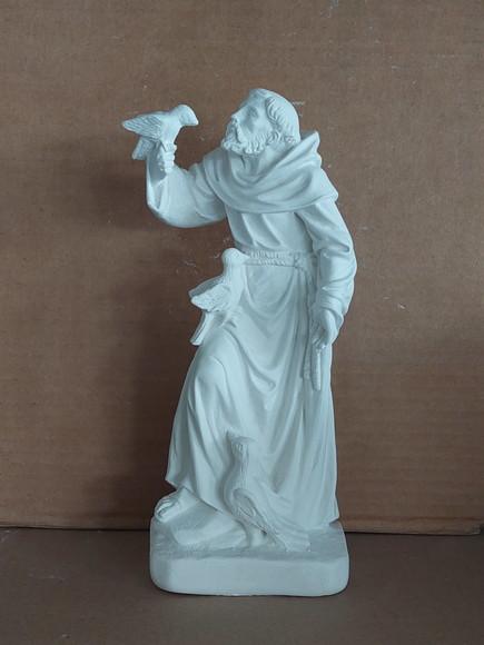 São Francisco Imagem São Francisco com Pássaro na Mão