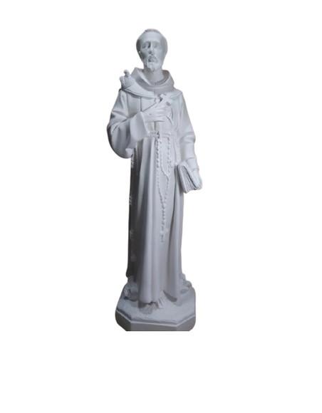 São Francisco Imagem São Francisco de Assis Grande com 60cm