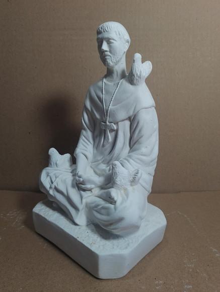 São Francisco Meditando Imagem São Francisco com Animais