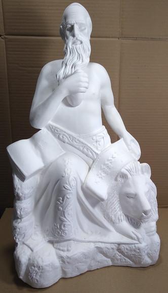 São Geronimo Imagem Xangô da Umbanda Santo Jeronimo Gesso