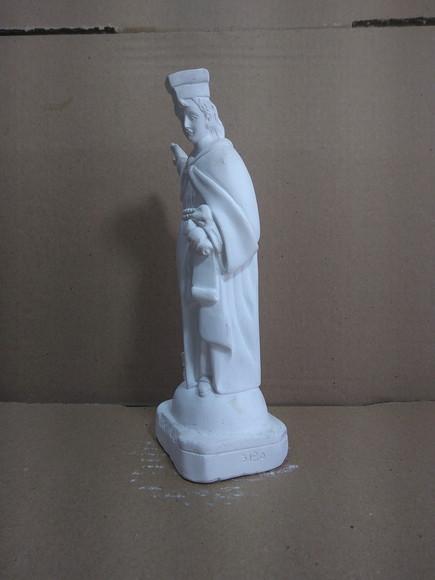 São Ivo Imagem Santo São Ivo em Gesso Cru