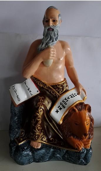 São Jerônimo Imagem São Gerônimo Xangô Santo Grande 55cm