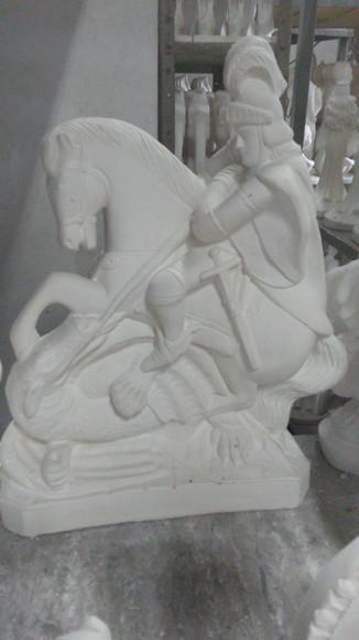 São Jorge Imagem Modelo Barroco ou Tradicional Grande 60cm