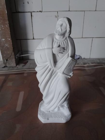 São Lucas Imagem Santo São Lucas Grande 60cm