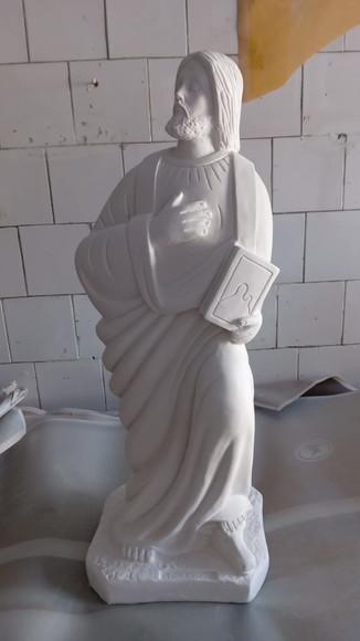 São Lucas Imagem Santo São Lucas Grande 60cm