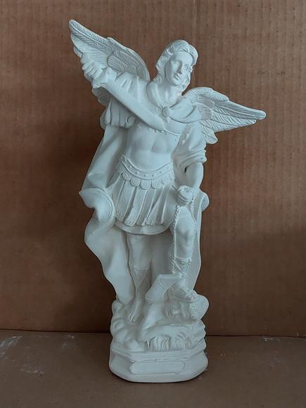 São Miguel Imagem São Miguel Arcanjo Escultura Nova Gesso