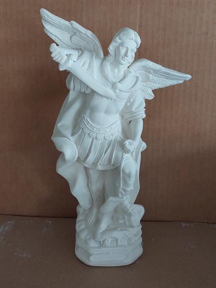 São Miguel Imagem São Miguel Arcanjo Escultura Nova Gesso